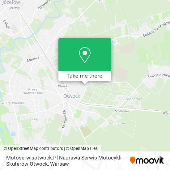 Motoserwisotwock.Pl Naprawa Serwis Motocykli Skuterów Otwock map