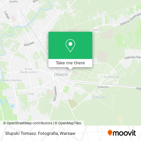 Słupski Tomasz. Fotografia map