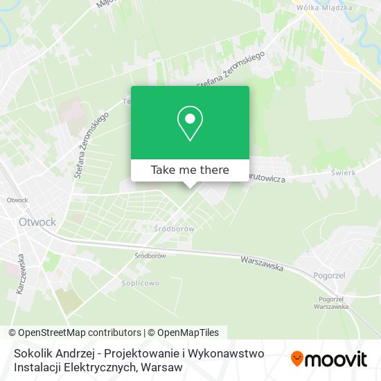 Sokolik Andrzej - Projektowanie i Wykonawstwo Instalacji Elektrycznych map