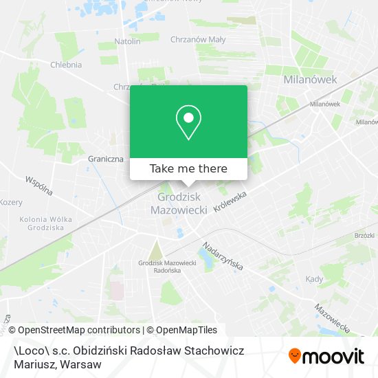 \Loco\ s.c. Obidziński Radosław Stachowicz Mariusz map