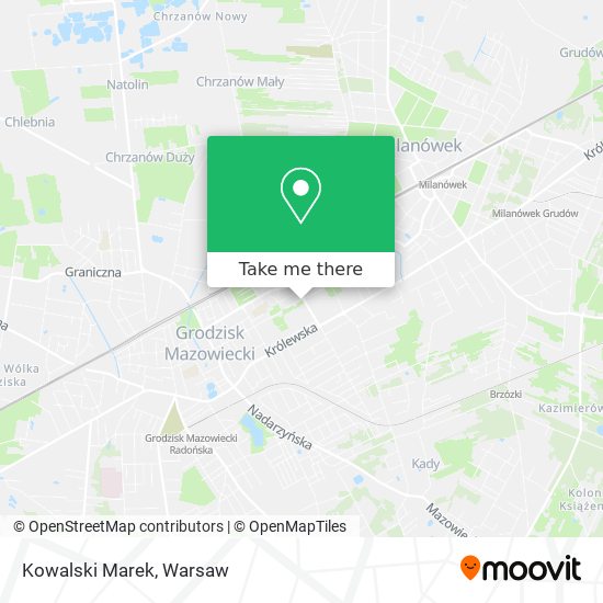 Kowalski Marek map