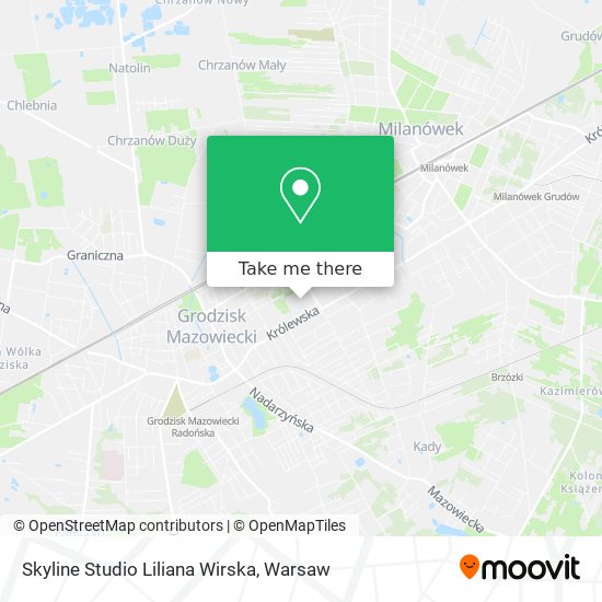 Skyline Studio Liliana Wirska map