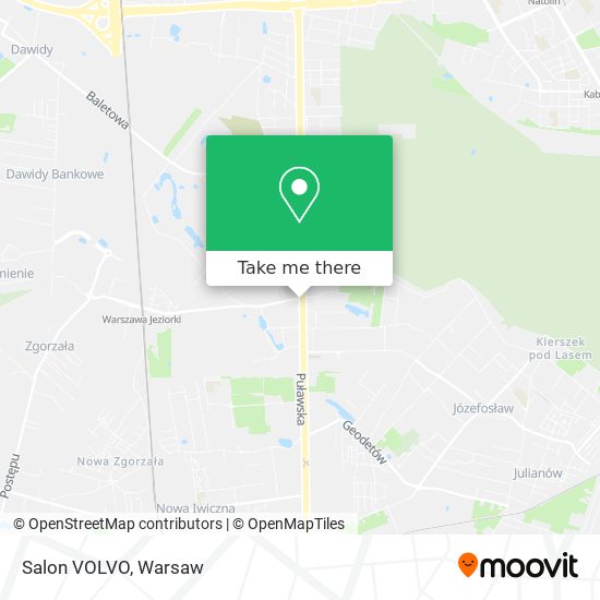 Salon VOLVO map