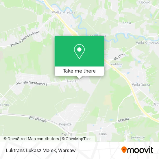 Luktrans Łukasz Małek map