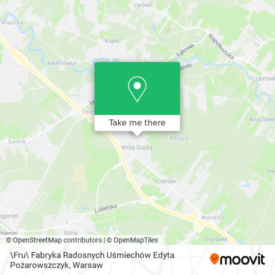 \Fru\ Fabryka Radosnych Uśmiechów Edyta Pożarowszczyk map