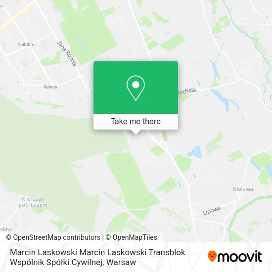 Marcin Laskowski Marcin Laskowski Transblok Wspólnik Spółki Cywilnej map