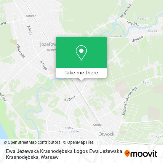 Ewa Jeżewska Krasnodębska Logos Ewa Jeżewska Krasnodębska map