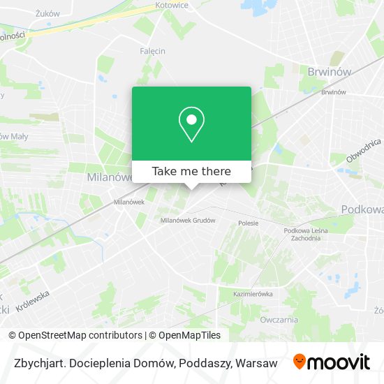 Zbychjart. Docieplenia Domów, Poddaszy map