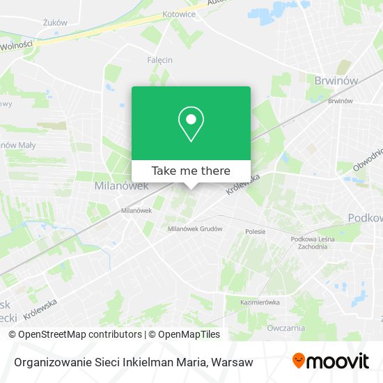 Organizowanie Sieci Inkielman Maria map