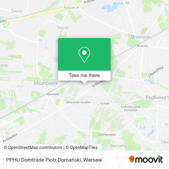 Карта PPHU Domtrade Piotr Domański