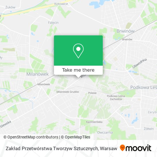 Zakład Przetwórstwa Tworzyw Sztucznych map