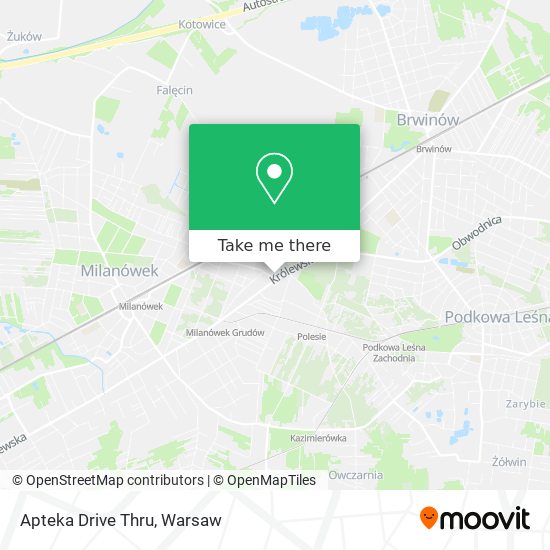 Apteka Drive Thru map