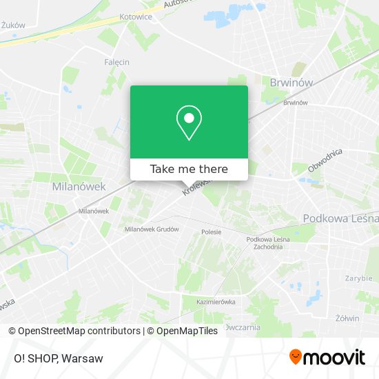 O! SHOP map