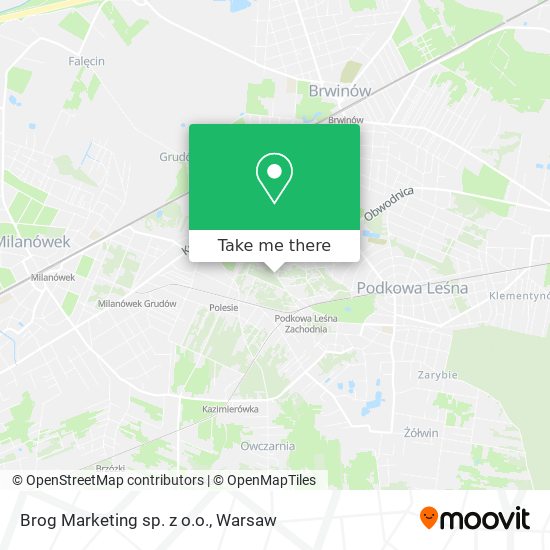 Brog Marketing sp. z o.o. map