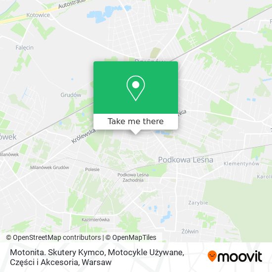 Motonita. Skutery Kymco, Motocykle Używane, Części i Akcesoria map