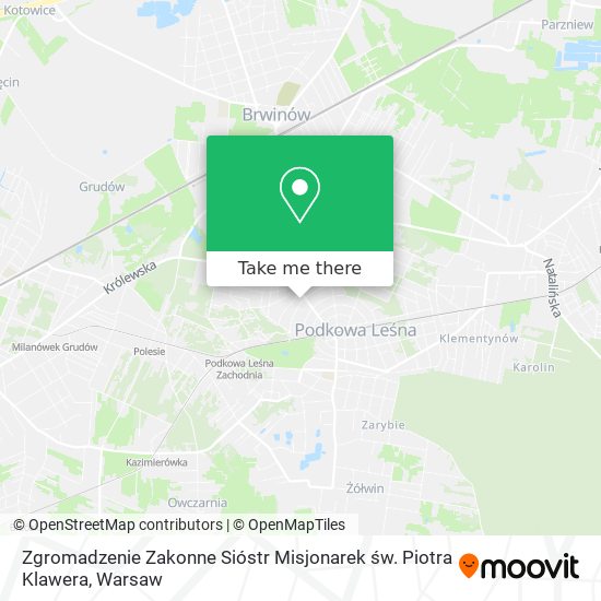 Zgromadzenie Zakonne Sióstr Misjonarek św. Piotra Klawera map