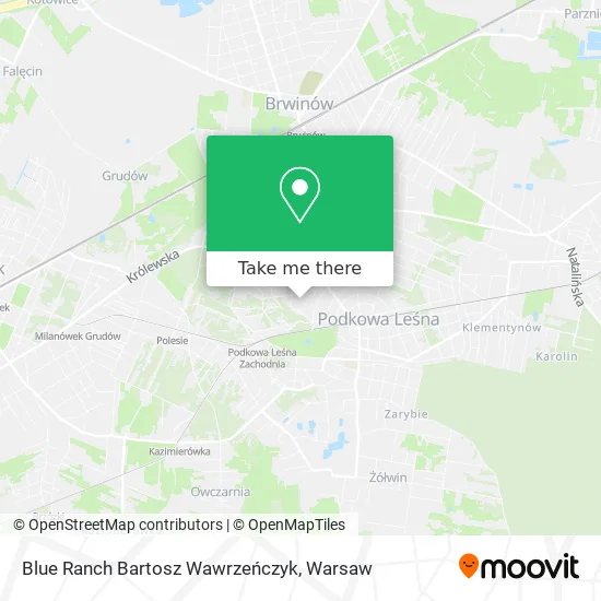 Blue Ranch Bartosz Wawrzeńczyk map