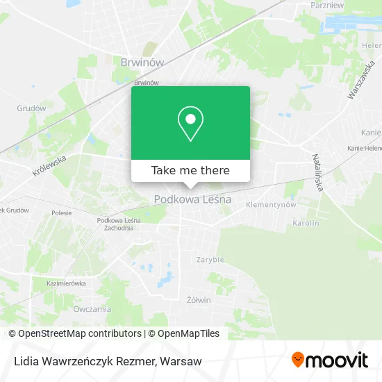 Карта Lidia Wawrzeńczyk Rezmer