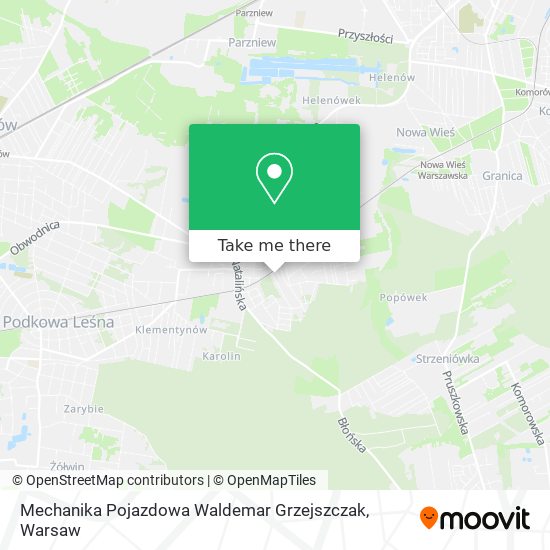 Mechanika Pojazdowa Waldemar Grzejszczak map