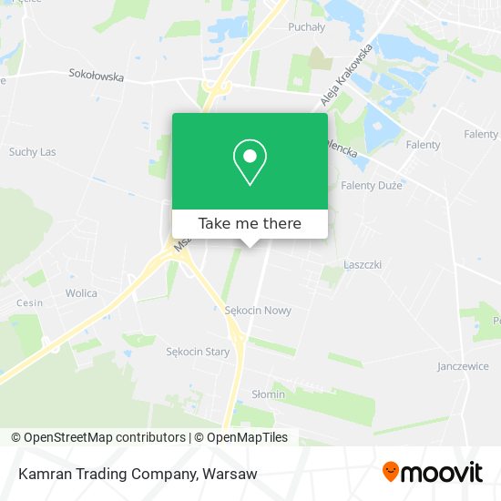 Kamran Trading Company map