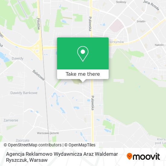 Agencja Reklamowo Wydawnicza Araz Waldemar Ryszczuk map