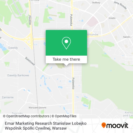 Emar Marketing Research Stanisław Łobejko Wspólnik Spółki Cywilnej map