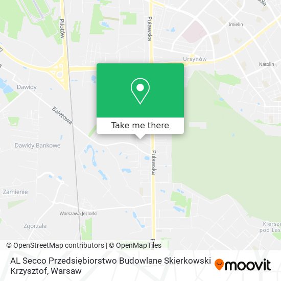 AL Secco Przedsiębiorstwo Budowlane Skierkowski Krzysztof map