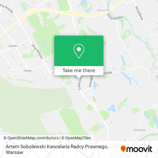 Artem Sobolewski Kancelaria Radcy Prawnego map