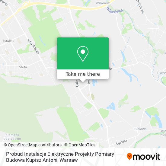 Probud Instalacje Elektryczne Projekty Pomiary Budowa Kupisz Antoni map