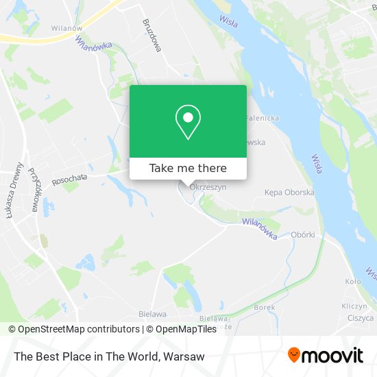 The Best Place in The World map