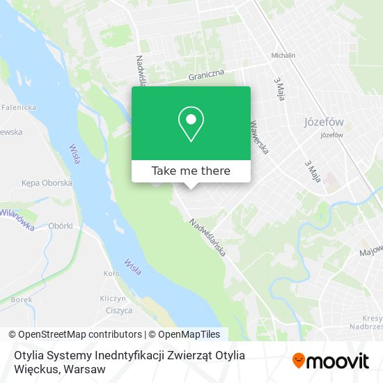 Otylia Systemy Inedntyfikacji Zwierząt Otylia Więckus map