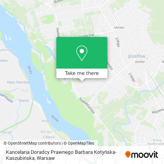 Kancelaria Doradcy Prawnego Barbara Kotyńska-Kaszubińska map