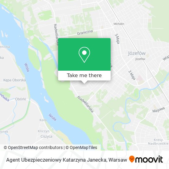 Agent Ubezpieczeniowy Katarzyna Janecka map