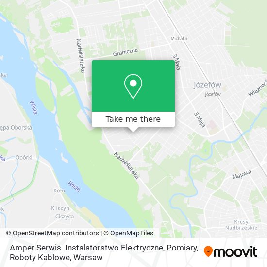 Amper Serwis. Instalatorstwo Elektryczne, Pomiary, Roboty Kablowe map