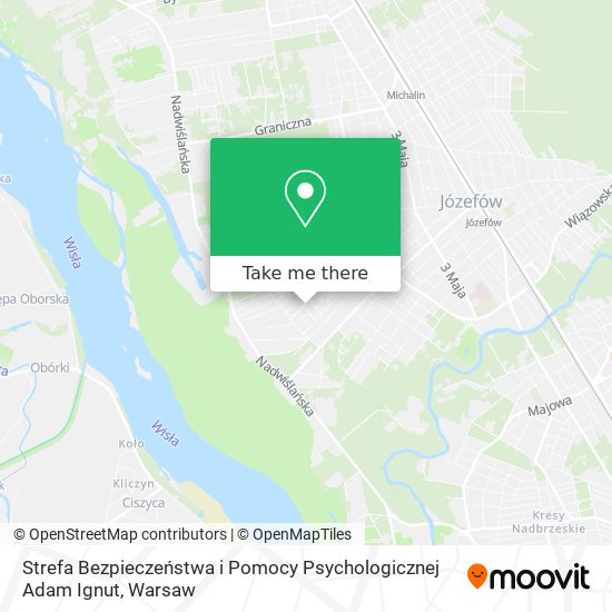 Strefa Bezpieczeństwa i Pomocy Psychologicznej Adam Ignut map