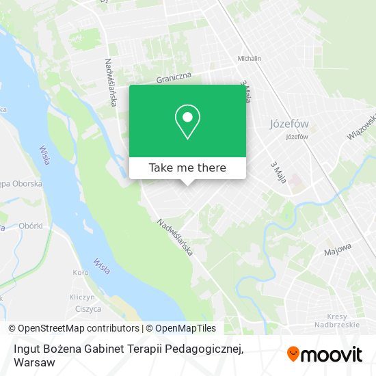 Ingut Bożena Gabinet Terapii Pedagogicznej map