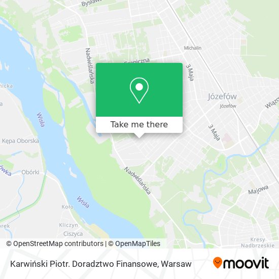 Karwiński Piotr. Doradztwo Finansowe map