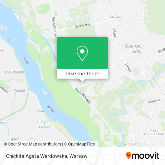 Chickita Agata Wardowska map