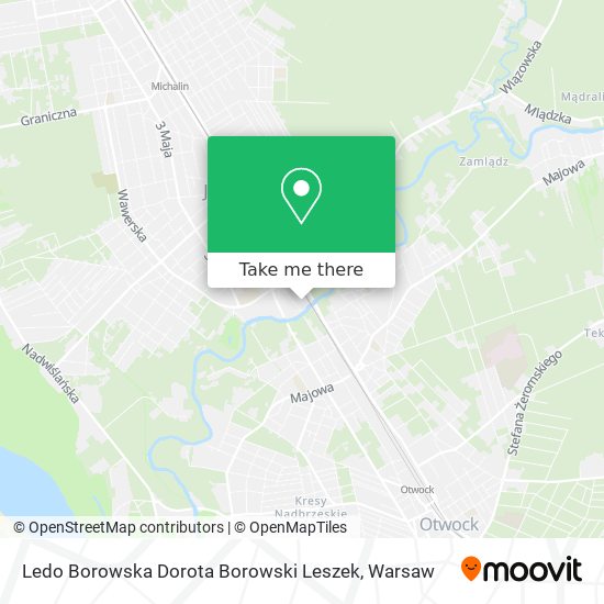 Ledo Borowska Dorota Borowski Leszek map