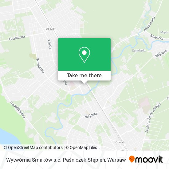 Wytwórnia Smaków s.c. Paśniczek Stępień map