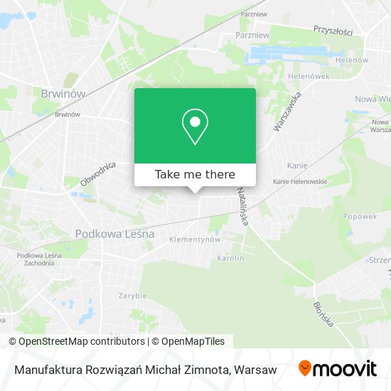 Manufaktura Rozwiązań Michał Zimnota map