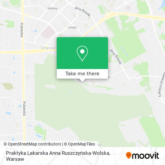 Praktyka Lekarska Anna Ruszczyńska-Wolska map