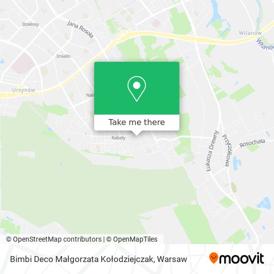 Bimbi Deco Małgorzata Kołodziejczak map