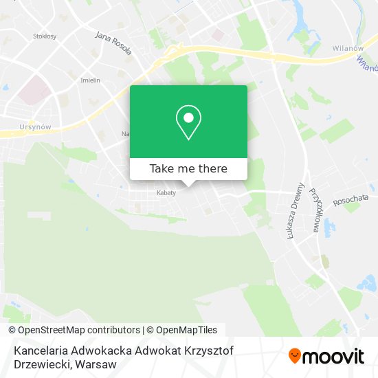 Kancelaria Adwokacka Adwokat Krzysztof Drzewiecki map