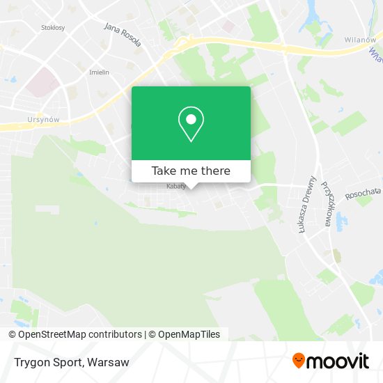 Trygon Sport map