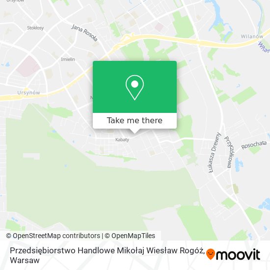 Przedsiębiorstwo Handlowe Mikołaj Wiesław Rogóż map