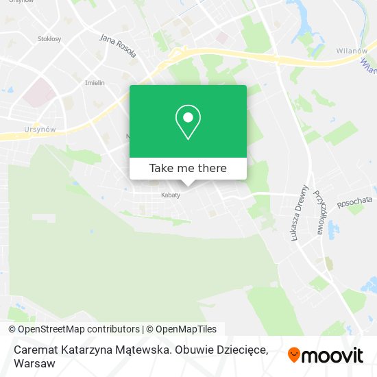 Caremat Katarzyna Mątewska. Obuwie Dziecięce map