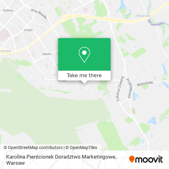 Karolina Pierścionek Doradztwo Marketingowe map