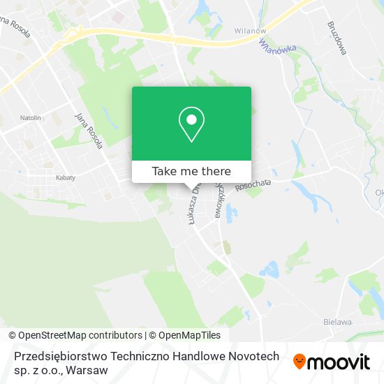 Przedsiębiorstwo Techniczno Handlowe Novotech sp. z o.o. map