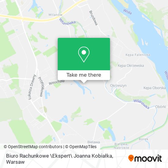 Biuro Rachunkowe \Ekspert\ Joanna Kobiałka map